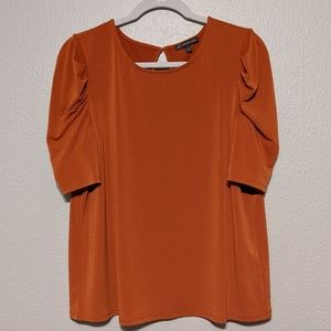 Adrianna Papell short sleeve blouse